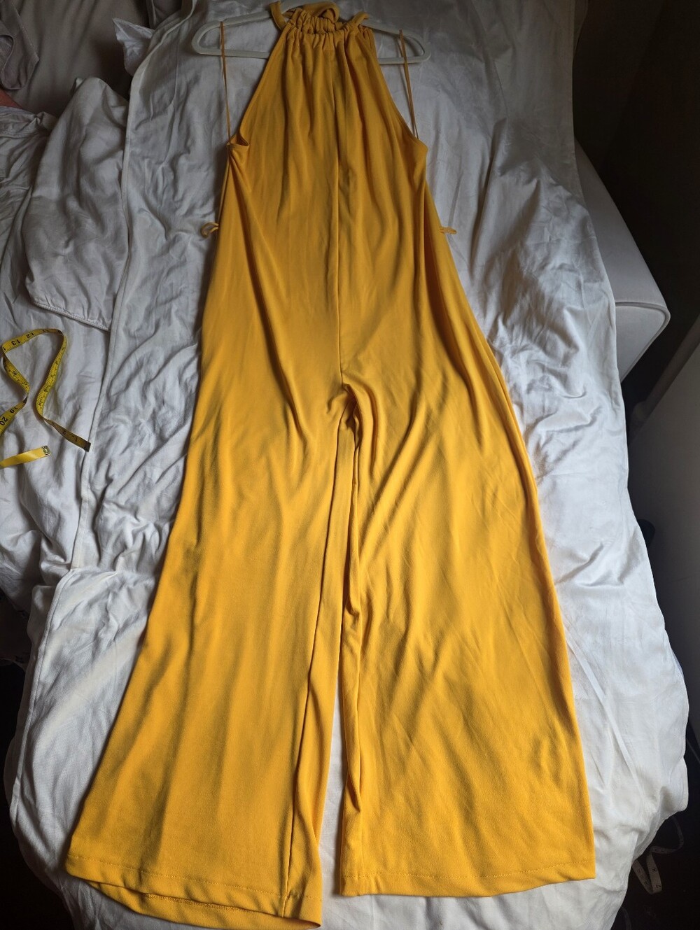Zara flowy orange jumpsuit Stretchy size S BNWT - Picture 13 of 15